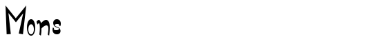 Monstroula Roman - Download Thousands of Free Fonts at FontZone.net