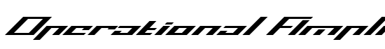 Operational Amplifier - Download Thousands of Free Fonts at FontZone.net