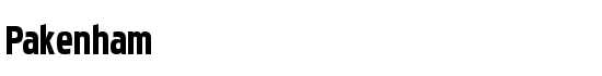Pakenham - Download Thousands of Free Fonts at FontZone.net