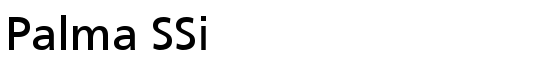 Palma SSi - Download Thousands of Free Fonts at FontZone.net