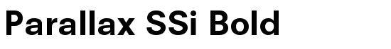 Parallax SSi Bold - Download Thousands of Free Fonts at FontZone.net