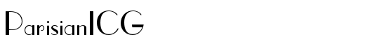 ParisianICG - Download Thousands of Free Fonts at FontZone.net