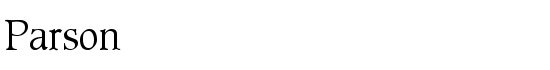 Parson - Download Thousands of Free Fonts at FontZone.net