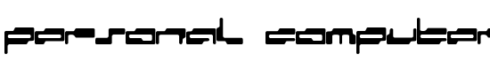 personal computer - Download Thousands of Free Fonts at FontZone.net