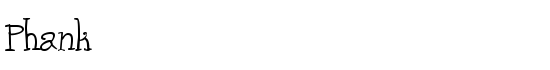 Phank - Download Thousands of Free Fonts at FontZone.net
