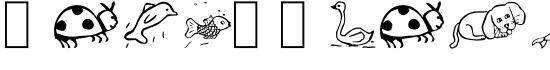 Pict'Animos - Download Thousands of Free Fonts at FontZone.net
