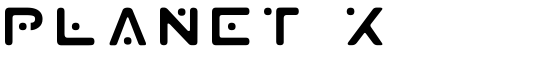 Planet X - Download Thousands of Free Fonts at FontZone.net