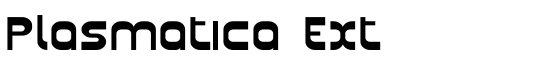 Plasmatica Ext - Download Thousands of Free Fonts at FontZone.net