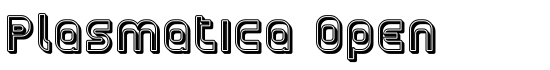 Plasmatica Open - Download Thousands of Free Fonts at FontZone.net