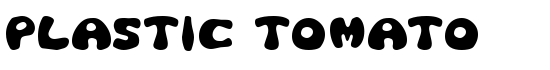 Plastic Tomato - Download Thousands of Free Fonts at FontZone.net