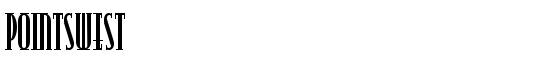 PointsWest - Download Thousands of Free Fonts at FontZone.net