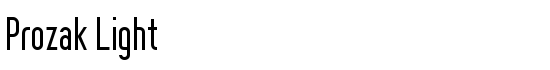 Prozak Light - Download Thousands of Free Fonts at FontZone.net
