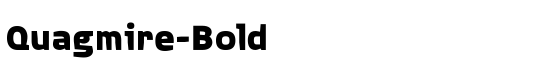 Quagmire-Bold - Download Thousands of Free Fonts at FontZone.net