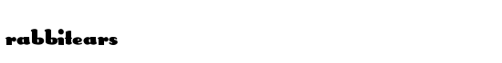 RabbitEars - Download Thousands of Free Fonts at FontZone.net