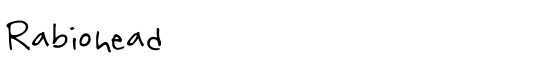 Rabiohead - Download Thousands of Free Fonts at FontZone.net