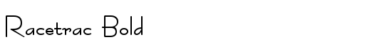 Racetrac Bold - Download Thousands of Free Fonts at FontZone.net