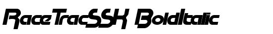 RaceTracSSK - Download Thousands of Free Fonts at FontZone.net