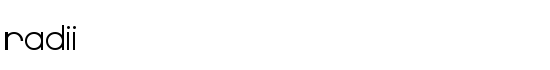 Radii - Download Thousands of Free Fonts at FontZone.net