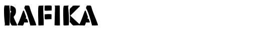 Rafika - Download Thousands of Free Fonts at FontZone.net