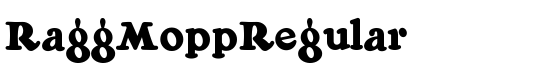 RaggMoppRegular - Download Thousands of Free Fonts at FontZone.net