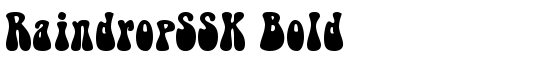RaindropSSK Bold - Download Thousands of Free Fonts at FontZone.net