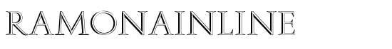 RamonaInline - Download Thousands of Free Fonts at FontZone.net