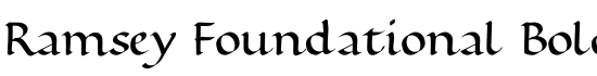 Ramsey Foundational Bold - Download Thousands of Free Fonts at FontZone.net