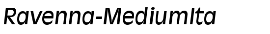 Ravenna-MediumIta - Download Thousands of Free Fonts at FontZone.net
