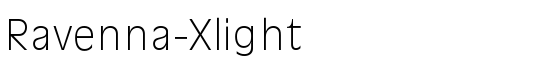 Ravenna-Xlight - Download Thousands of Free Fonts at FontZone.net