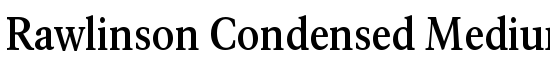 Rawlinson Condensed Medium - Download Thousands of Free Fonts at FontZone.net