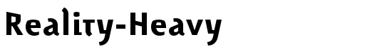 Reality-Heavy - Download Thousands of Free Fonts at FontZone.net