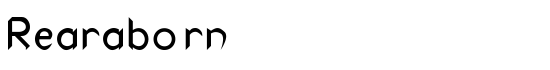 Rearaborn - Download Thousands of Free Fonts at FontZone.net