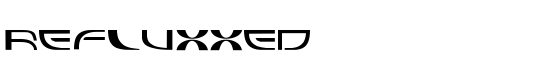 Refluxxed - Download Thousands of Free Fonts at FontZone.net