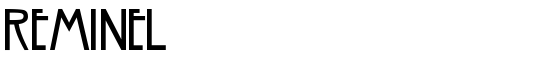 Reminel - Download Thousands of Free Fonts at FontZone.net