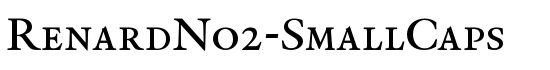 RenardNo2-SmallCaps - Download Thousands of Free Fonts at FontZone.net