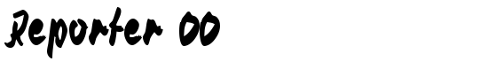 Reporter 00 - Download Thousands of Free Fonts at FontZone.net
