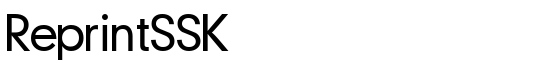 ReprintSSK - Download Thousands of Free Fonts at FontZone.net