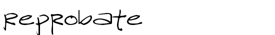 Reprobate - Download Thousands of Free Fonts at FontZone.net