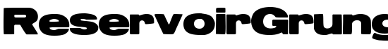 ReservoirGrunge - Download Thousands of Free Fonts at FontZone.net