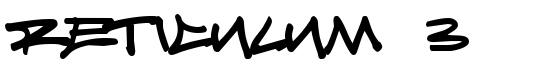 Reticulum 3 - Download Thousands of Free Fonts at FontZone.net
