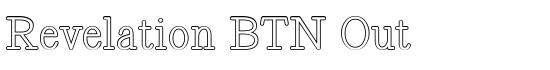 Revelation BTN Out - Download Thousands of Free Fonts at FontZone.net