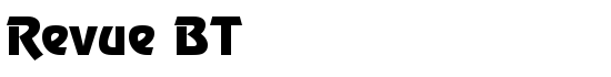Revue BT - Download Thousands of Free Fonts at FontZone.net