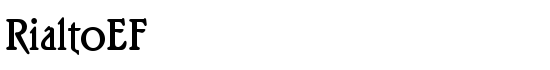 RialtoEF - Download Thousands of Free Fonts at FontZone.net