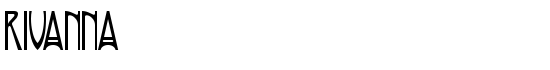 Rivanna - Download Thousands of Free Fonts at FontZone.net