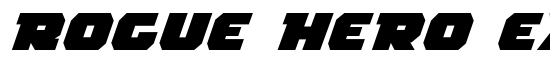 Rogue Hero Expanded Italic - Download Thousands of Free Fonts at FontZone.net
