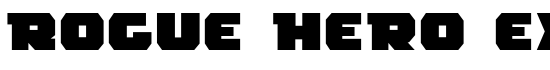Rogue Hero Expanded - Download Thousands of Free Fonts at FontZone.net