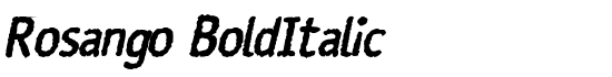 Rosango BoldItalic - Download Thousands of Free Fonts at FontZone.net