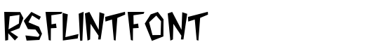 RSFlintFont - Download Thousands of Free Fonts at FontZone.net