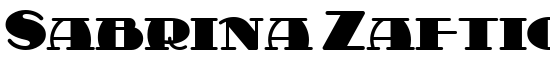 Sabrina Zaftig NF - Download Thousands of Free Fonts at FontZone.net