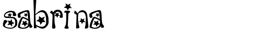 sabrina - Download Thousands of Free Fonts at FontZone.net